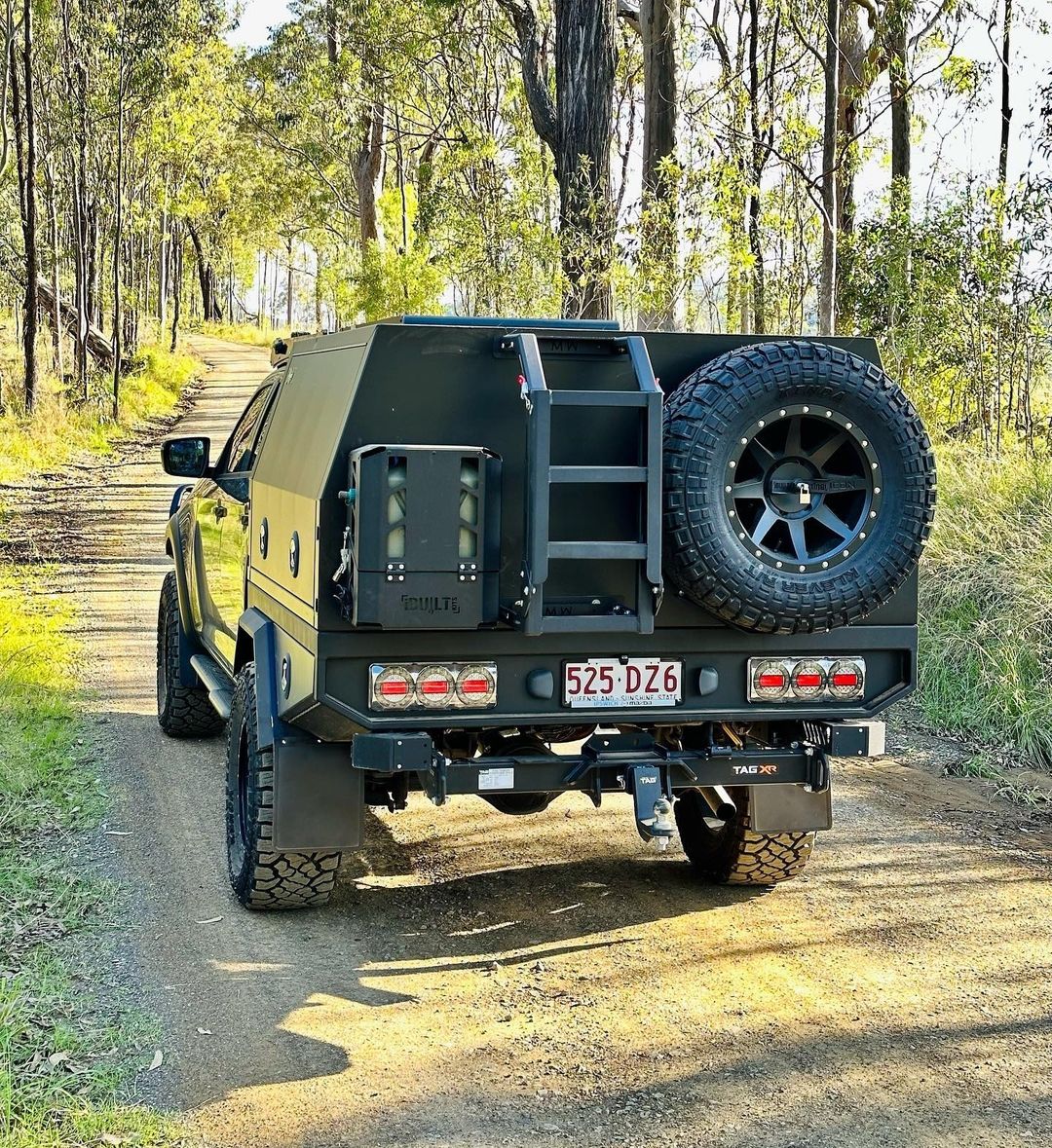 Canopy Spare Wheel Mount