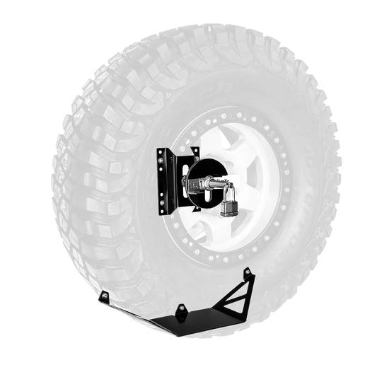 Canopy Spare Wheel Mount - Black