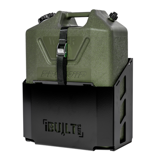 Drop In Jerry Can Holder - Black