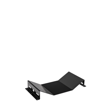 Lockable Floor Mounted Spare Wheel Holder-Black