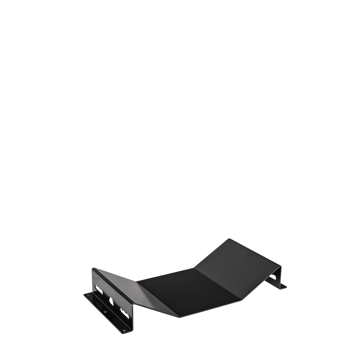 Floor Mounted Spare Wheel Holder - Black